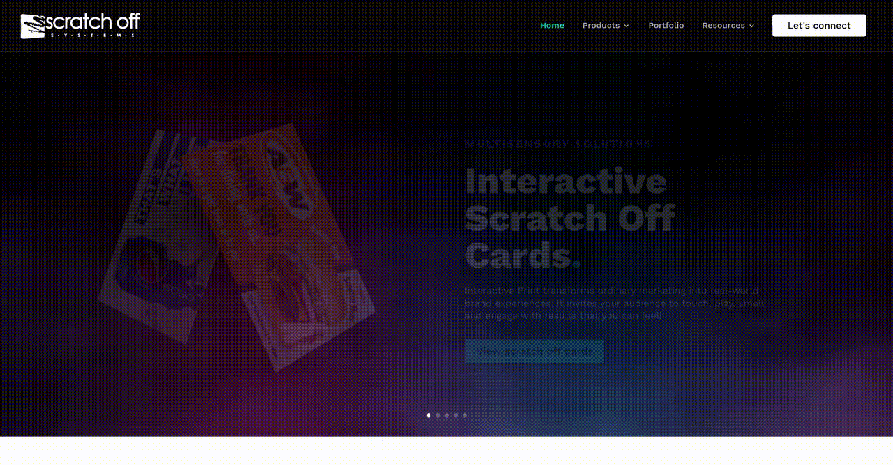 Improving Online Presence for a Leading Scratch-Off Printing Company - project preview