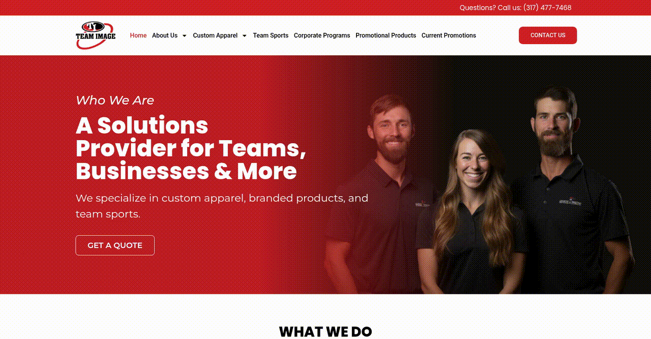 Improving Online Ordering for Custom Apparel and Merchandise - project preview
