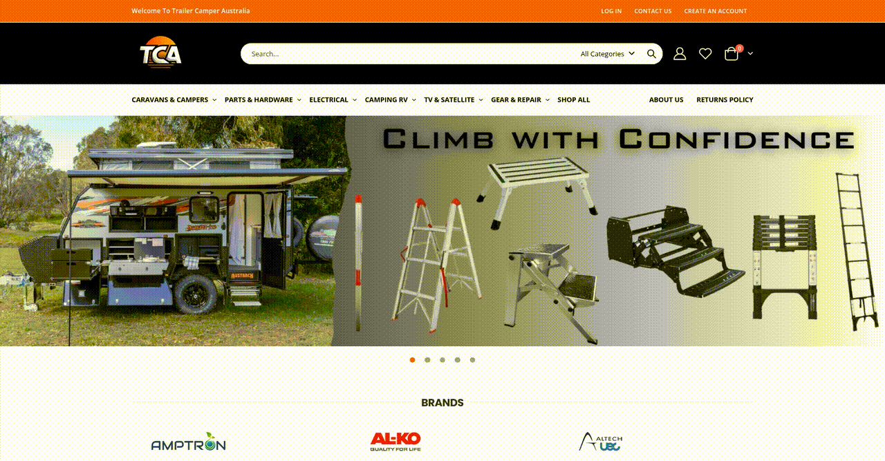 Enhancing Online Ordering for Trailer and Camper Services - project preview