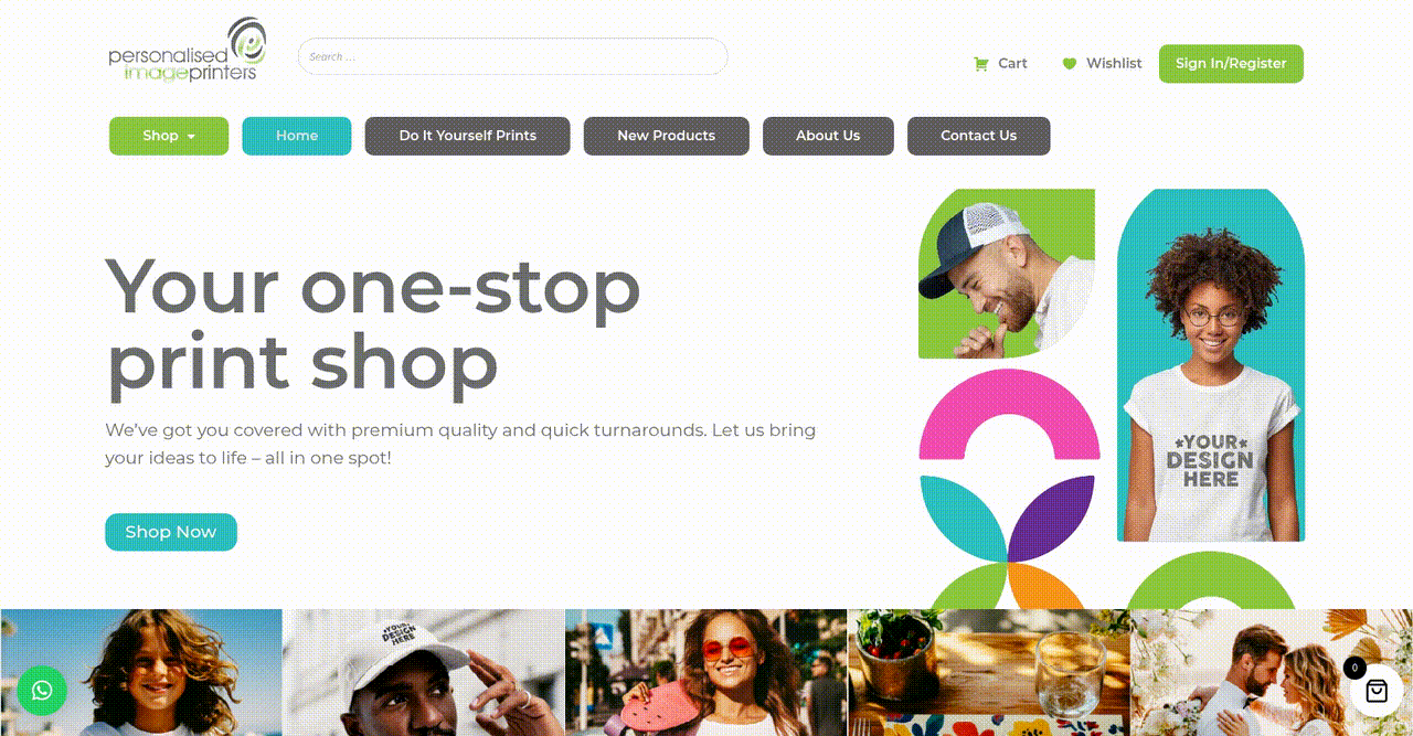 Optimized E-Commerce Experience for Custom Printed Merchandise Ordering - project preview