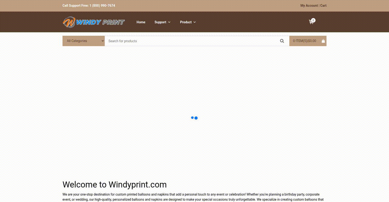 Transforming Online Ordering for Custom Event Printing Solutions - project preview