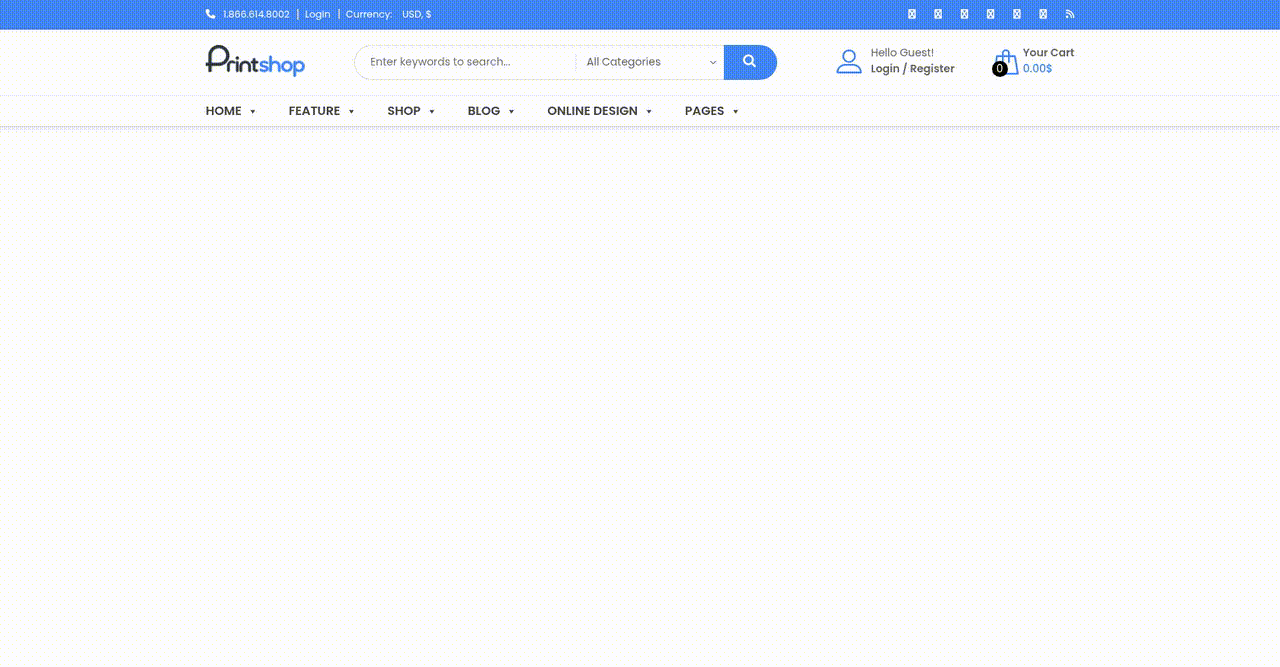 Revamping the Ordering Journey for a Comprehensive Web-to-Print Business - project preview