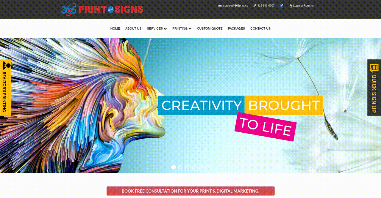 Enhancing Online Print Services with Simplified Ordering and Design Uploads - project preview