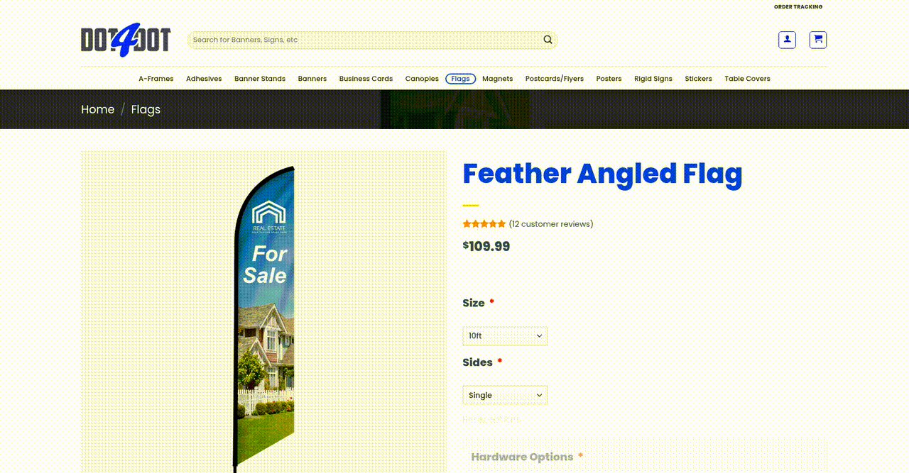 Enhanced Online Ordering Experience for Custom Printing Services - project preview