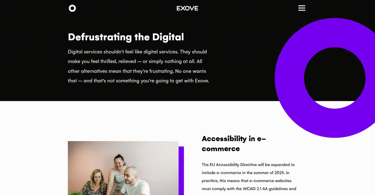 Improving E-Commerce Accessibility and User Experience for a Leading Digital Agency - project preview