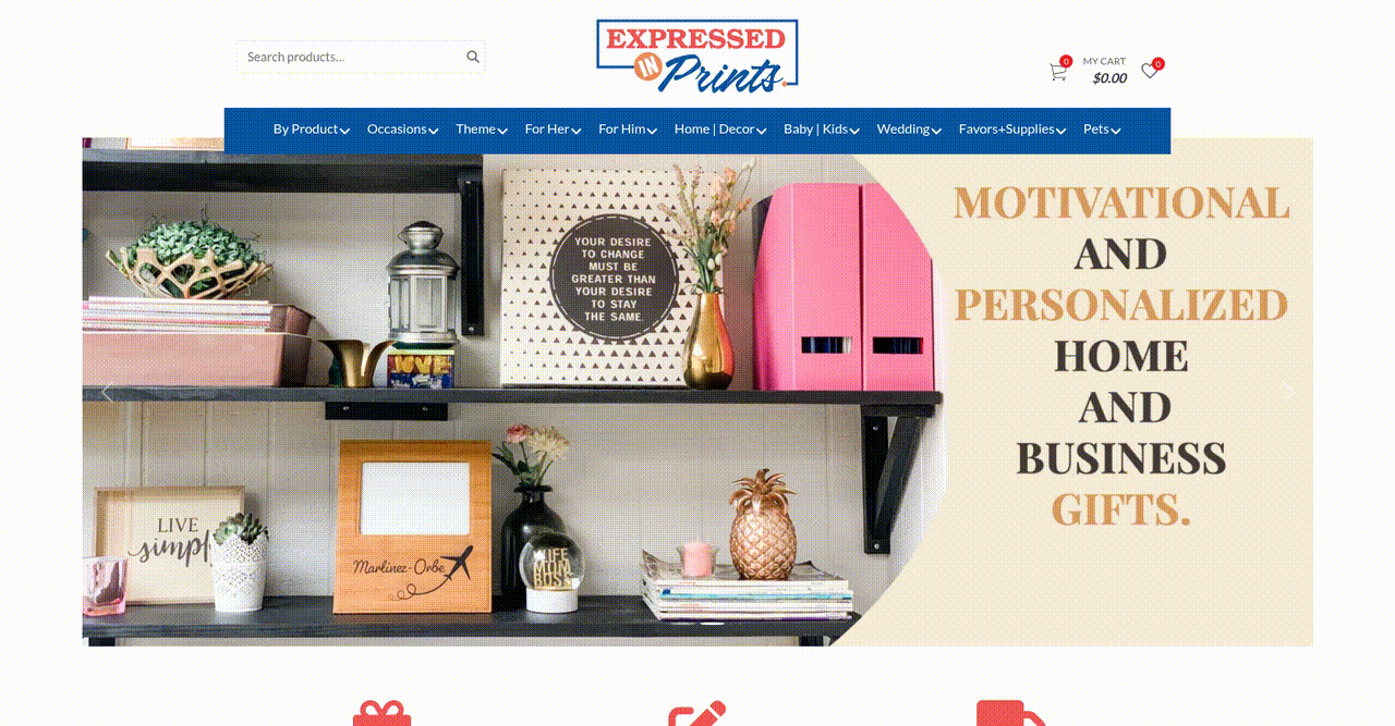 Seamless User Experience for Streamlined Online Printing and Product Customization - project preview