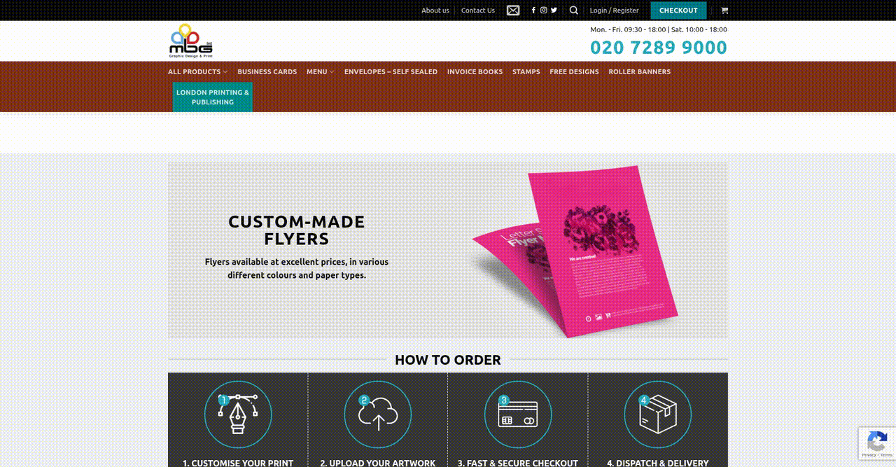 Enhancing Online Printing Solutions with Improved User Journey - project preview