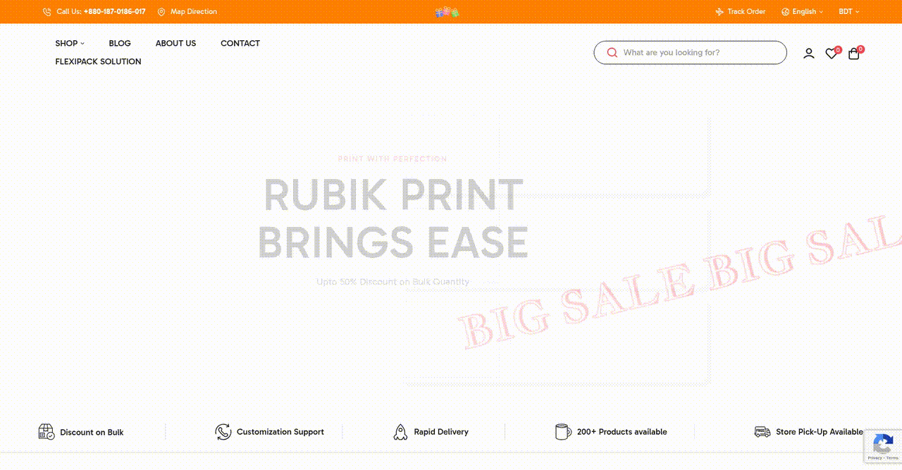 Transformative E-commerce Solutions for Smooth Product Personalization and Ordering - project preview